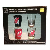  SHOT GLASS - NHL - NEW JERSEY DEVILS 